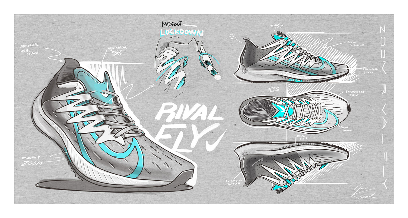 nike，Zoom Rival Fly，sneakers，