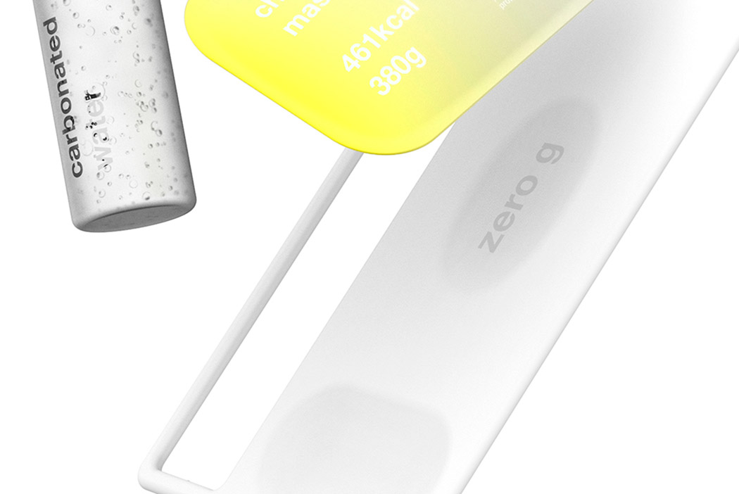 Space，Recyclable，Ultralight material，Water bottle，concept，