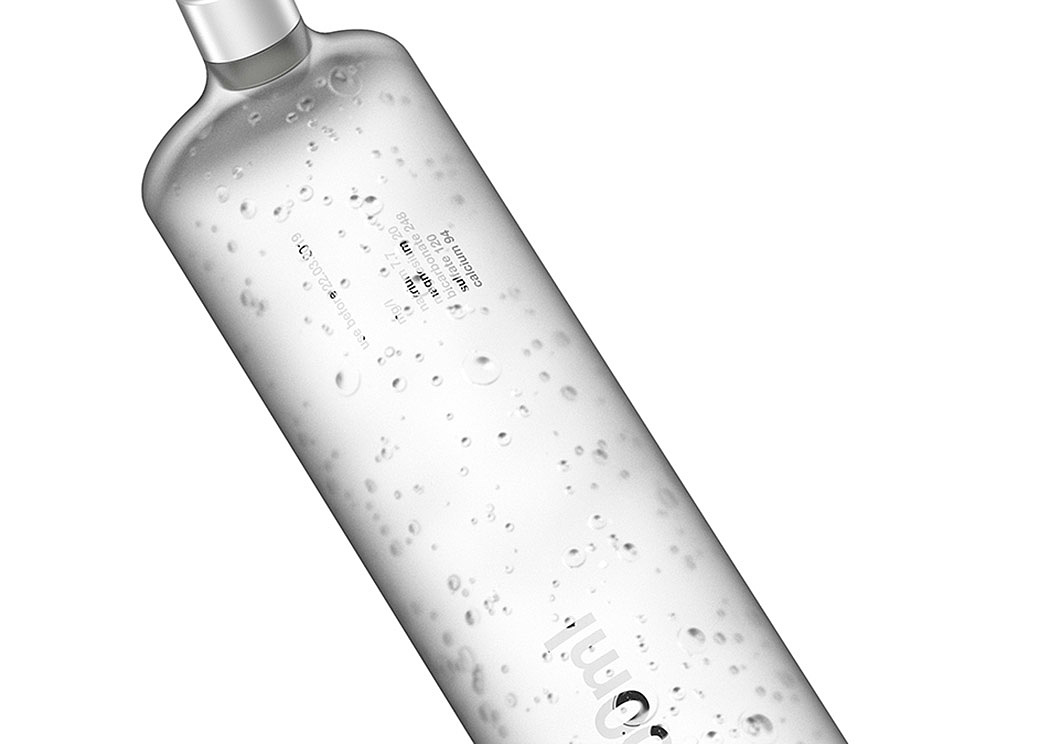 Space，Recyclable，Ultralight material，Water bottle，concept，
