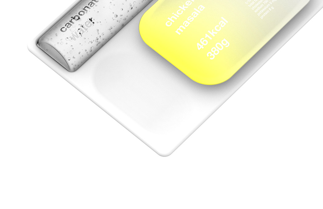 Space，Recyclable，Ultralight material，Water bottle，concept，