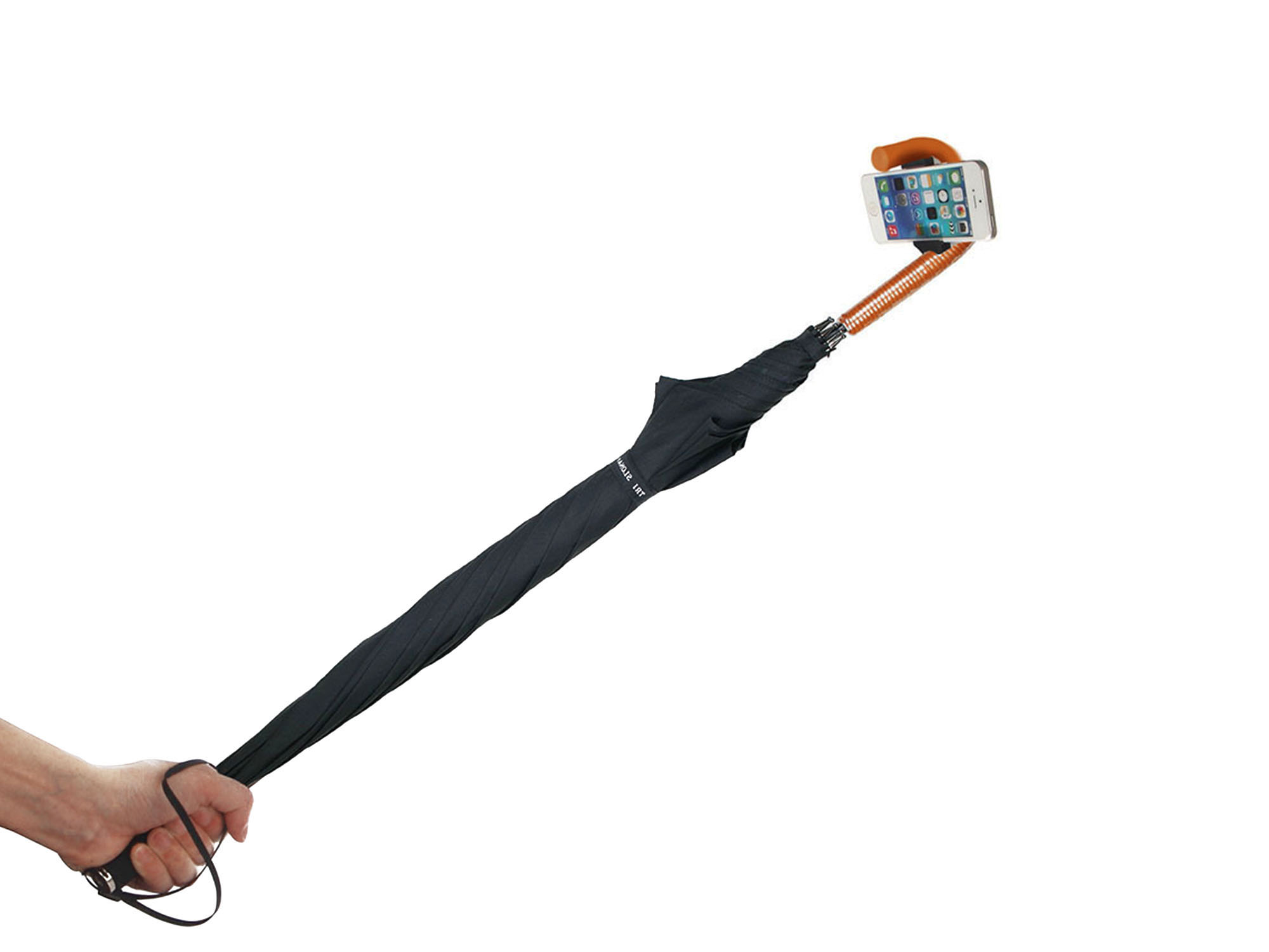 selfie，Umbrella，gules，black，Creative design，