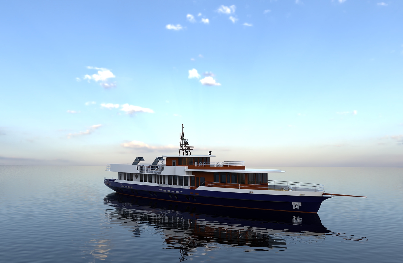 Tour boats，