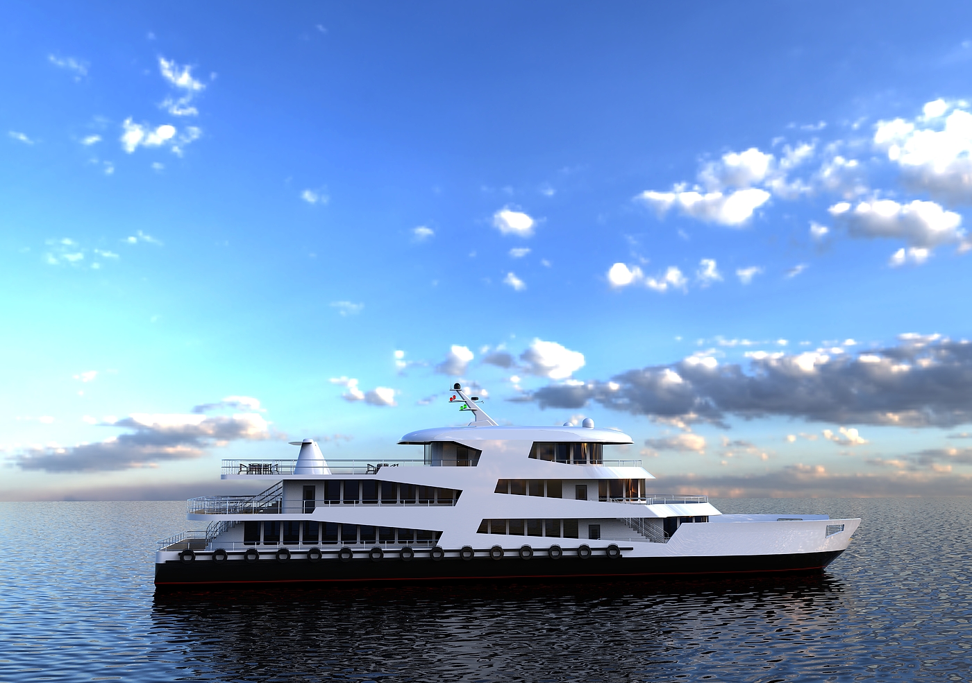Tour boats，