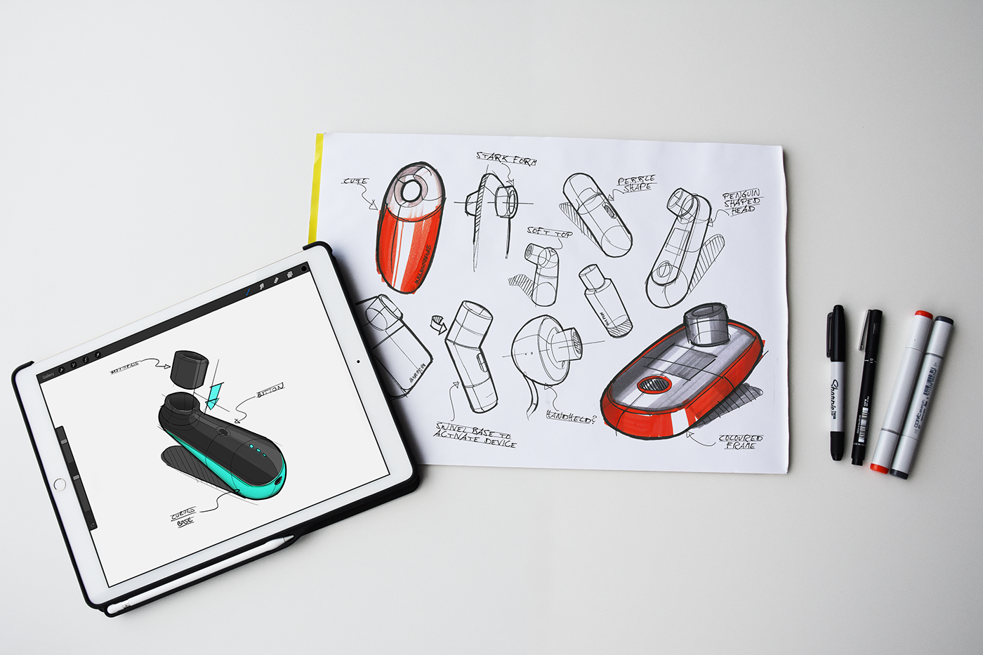 Respiratory meter，Plastic，vision，bionics，