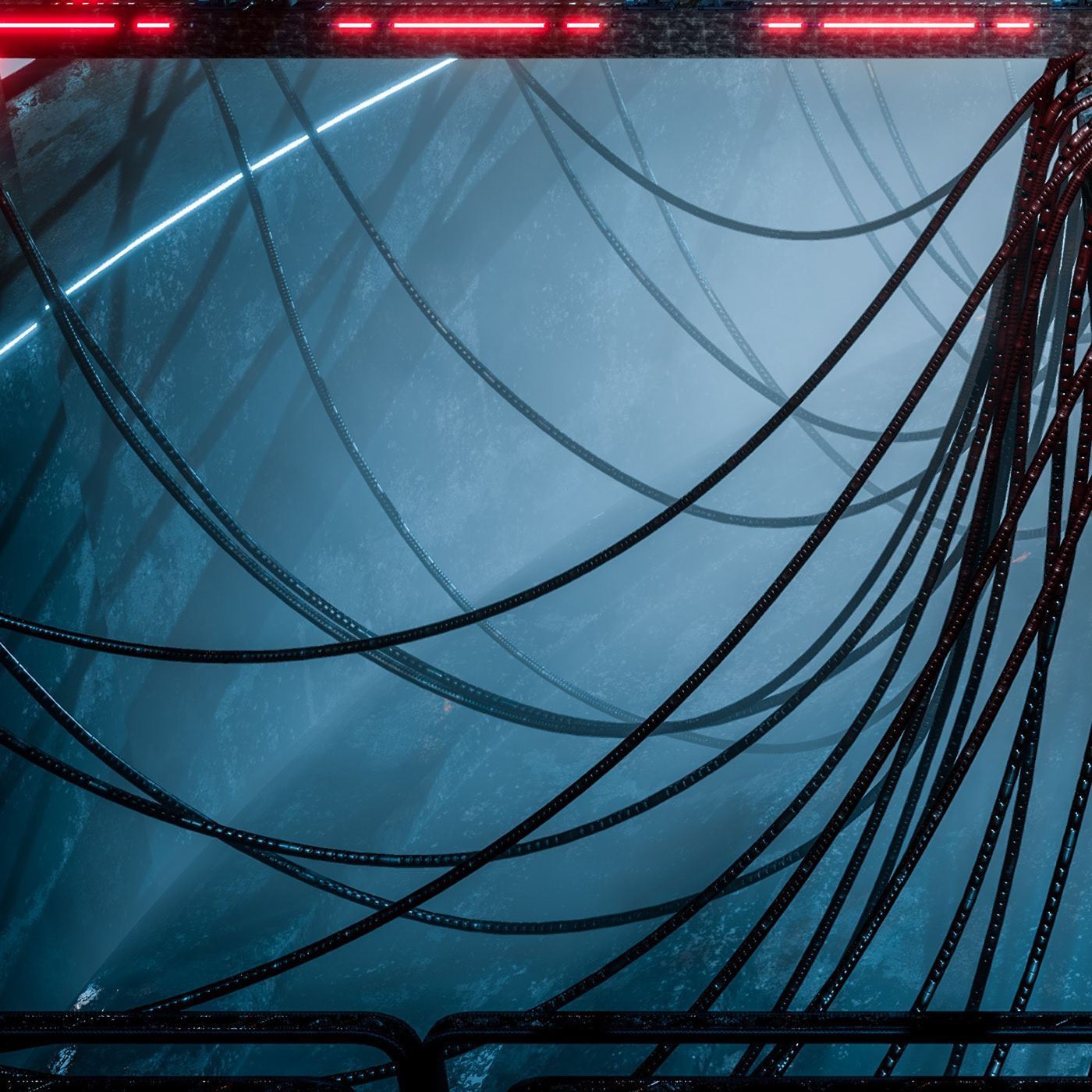 conceptual design，Scene rendering，cg，game，character，dark，