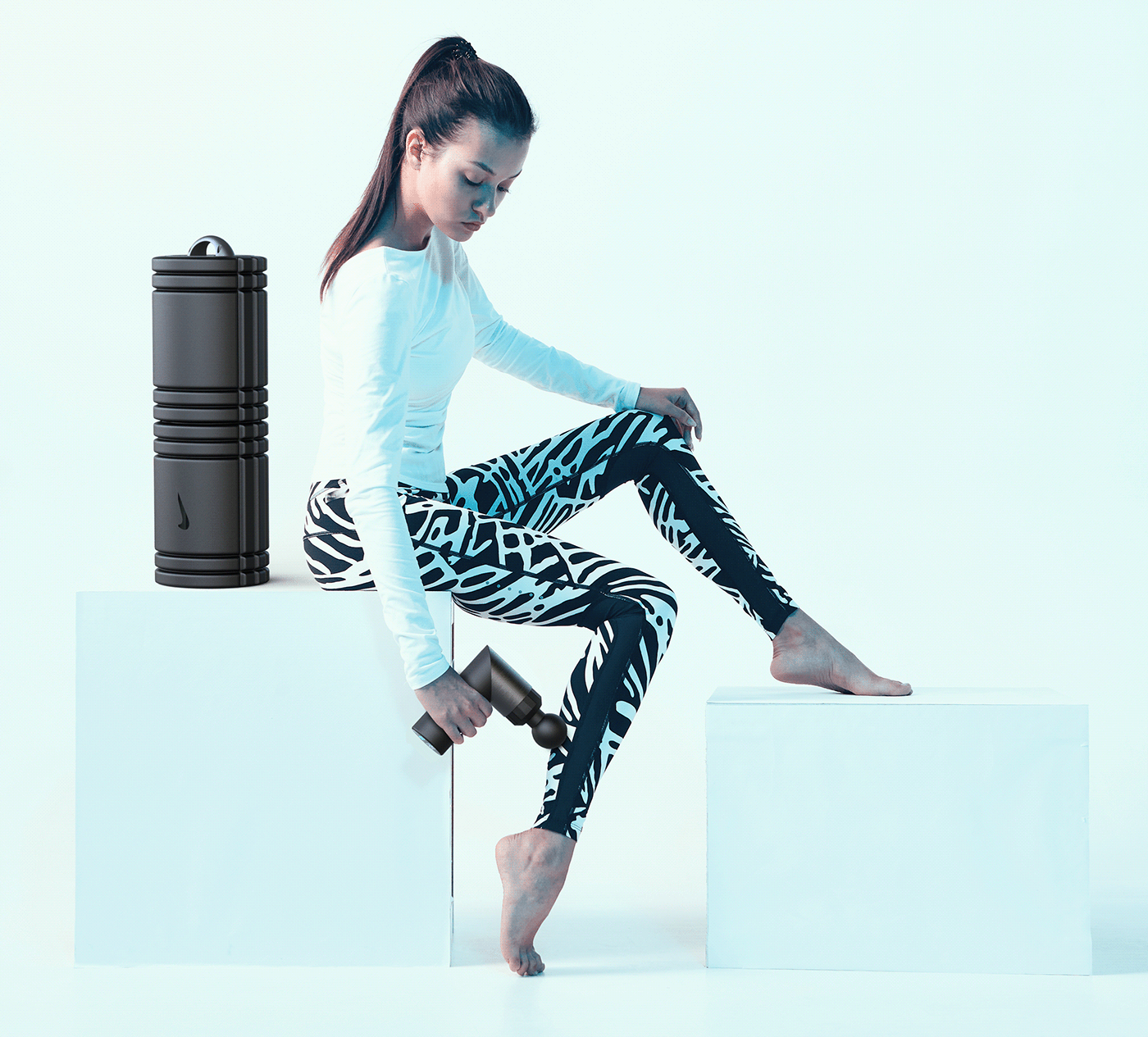 Foam Roller，Bodybuilding，motion，massage，