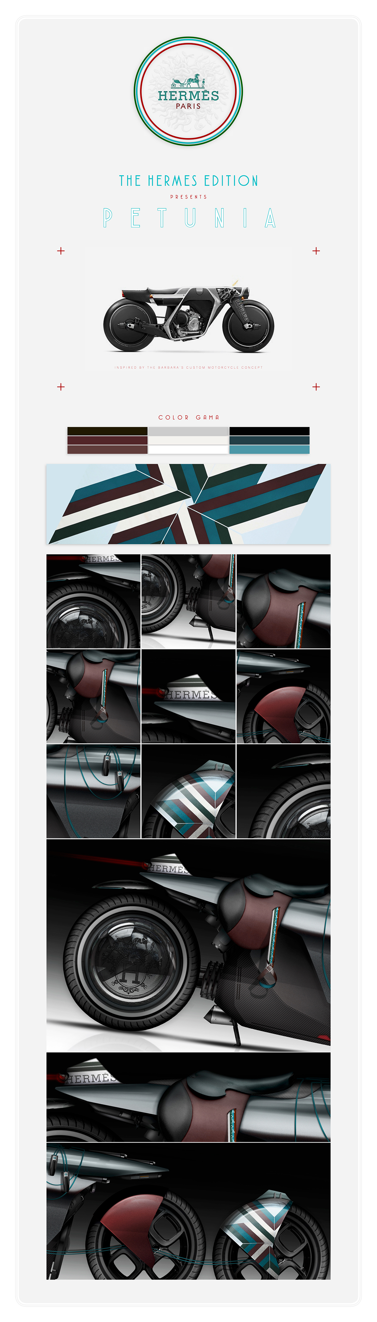 motorcycle，Hermes，concept，