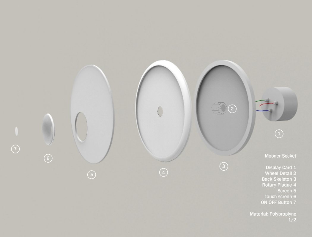 lamps and lanterns，Moon，Interactive design，timer，