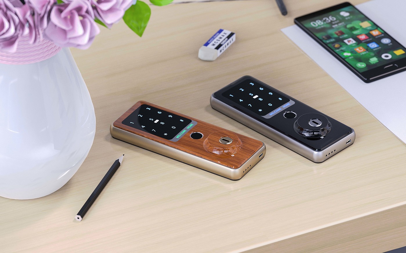 Intelligent lock，