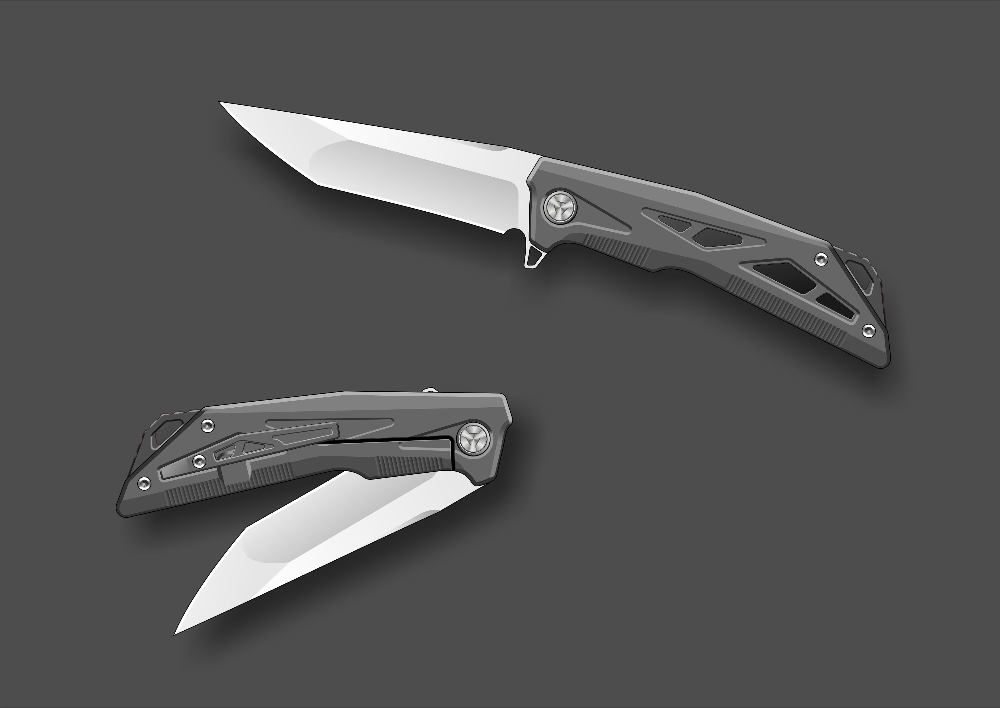 EDC folding knife，