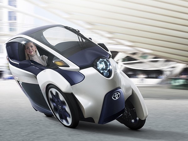 Transportation tools，Toyota，i-Road，Round，Electric，