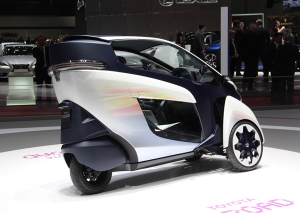 Transportation tools，Toyota，i-Road，Round，Electric，