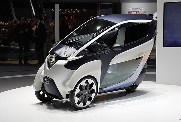 Transportation tools，Toyota，i-Road，Round，Electric，