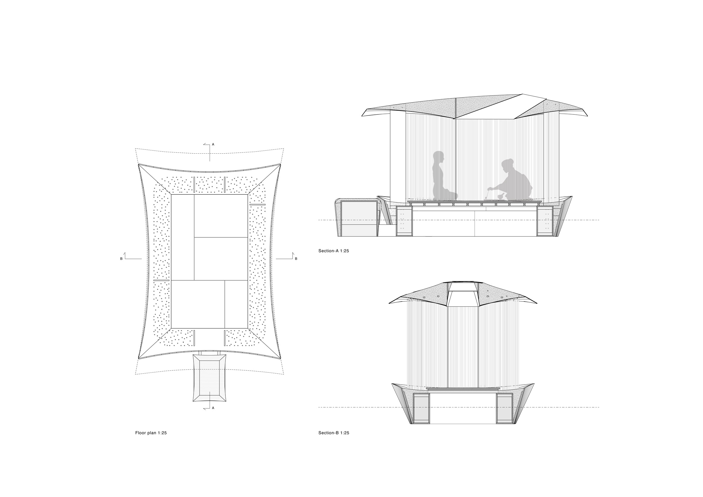 TeaHouse，exhibition hall，water，Architecture，