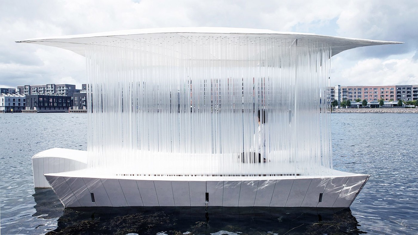 TeaHouse，exhibition hall，water，Architecture，