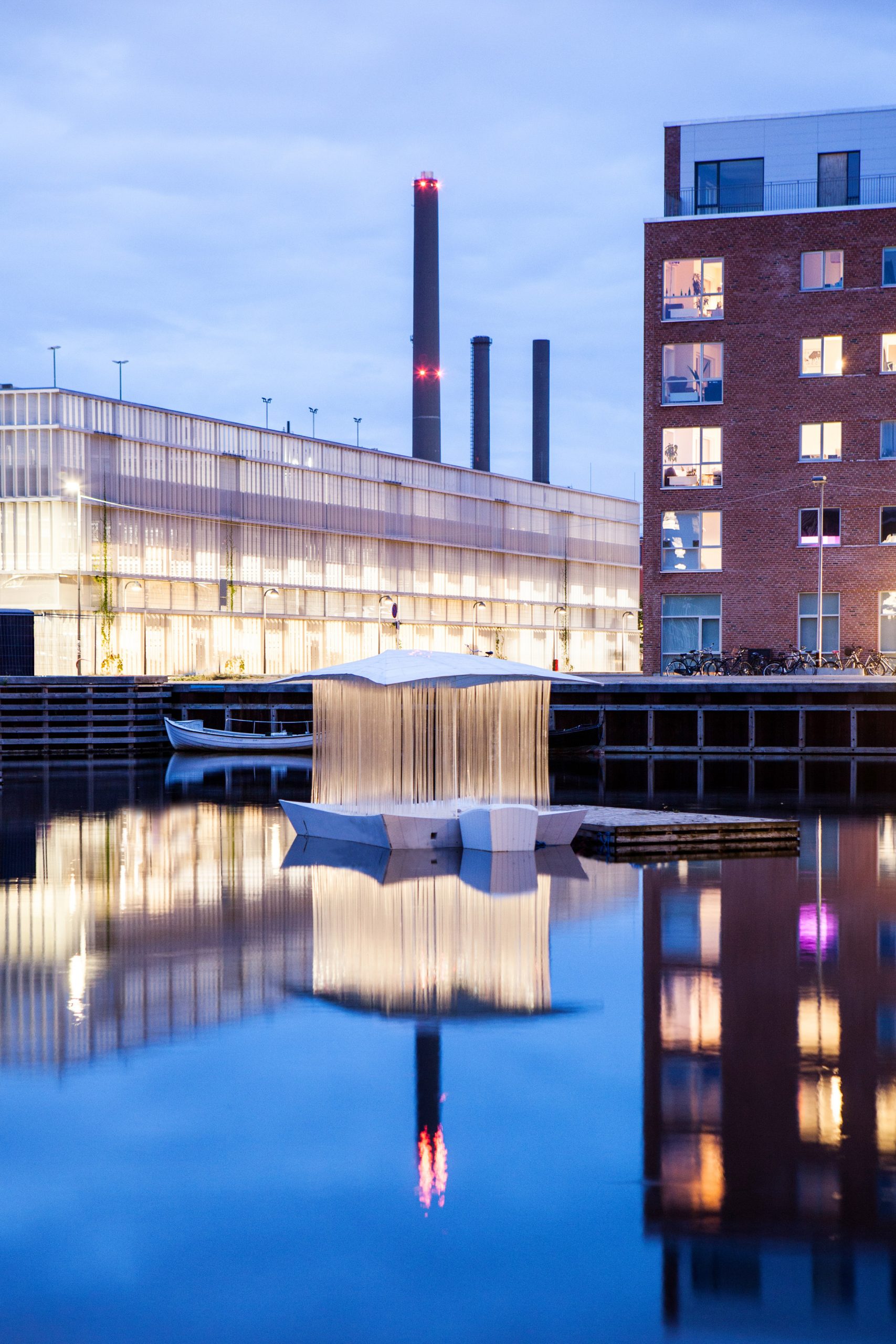 TeaHouse，exhibition hall，water，Architecture，