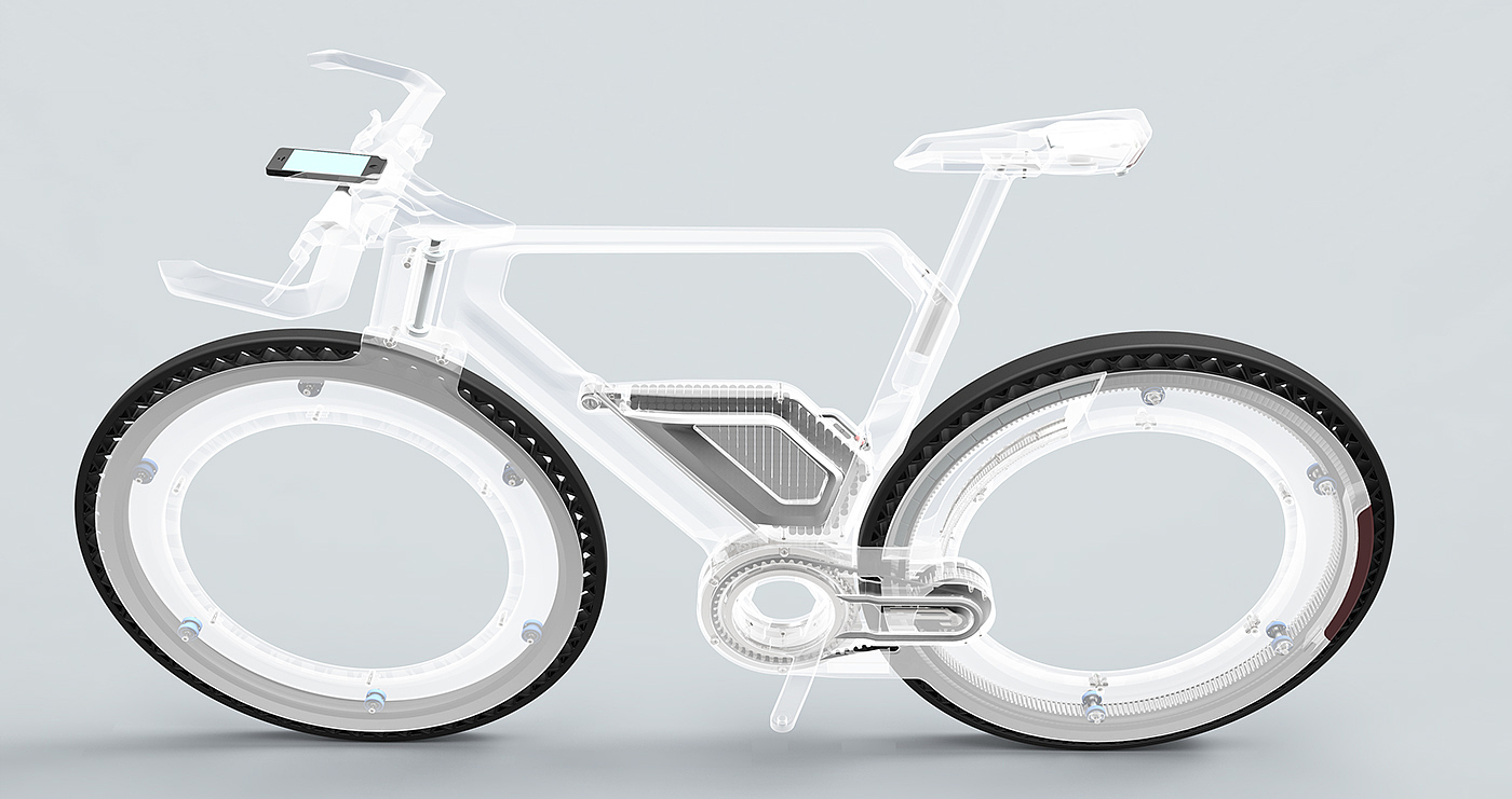 concept，vehicle，Electric，Bicycle，