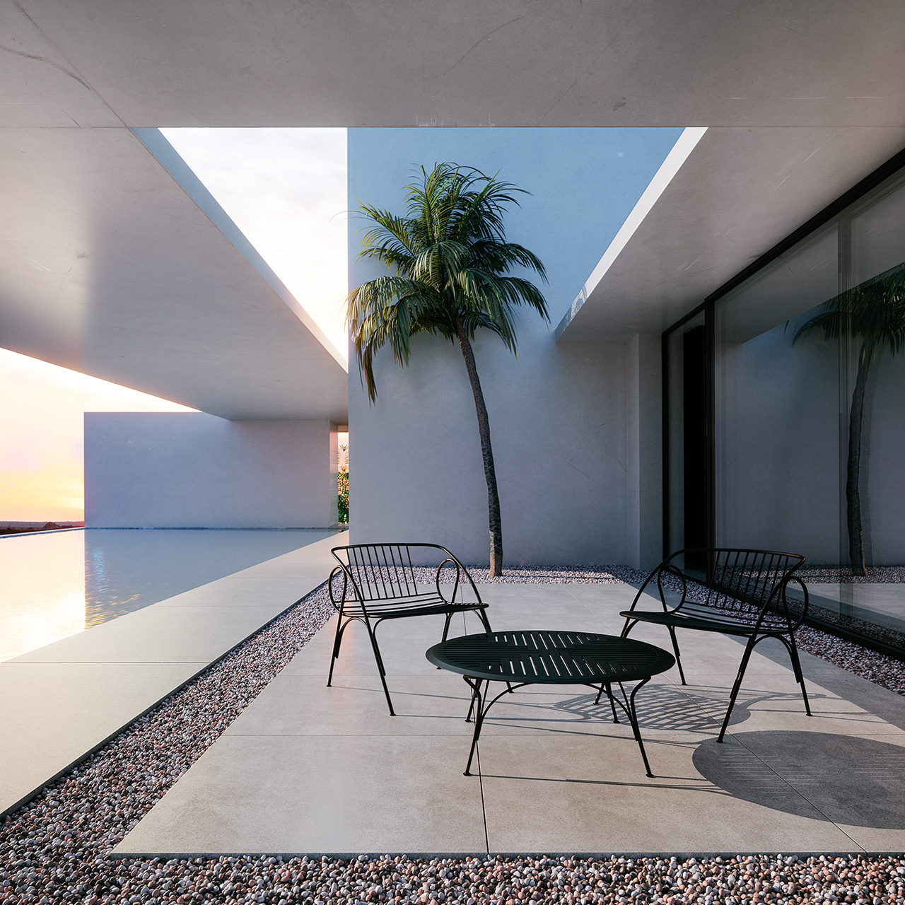 Outdoor furniture，decorate，Barani，chair，Dining chair，Coffee table，