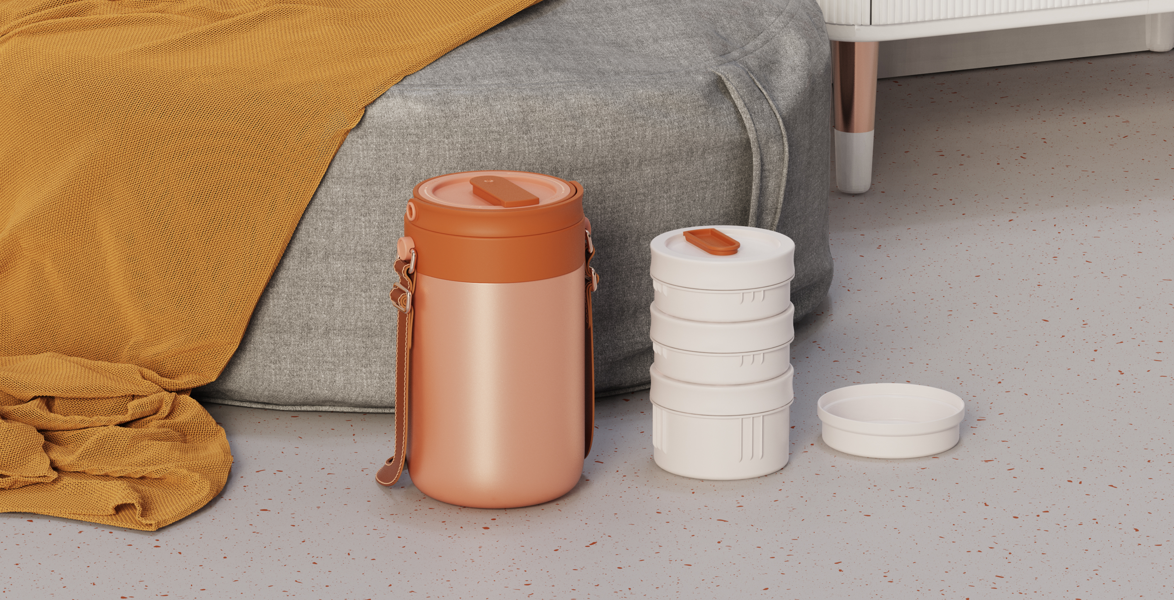 heat preservation，Lunch box，Heat insulation barrel，Portable，office worker，