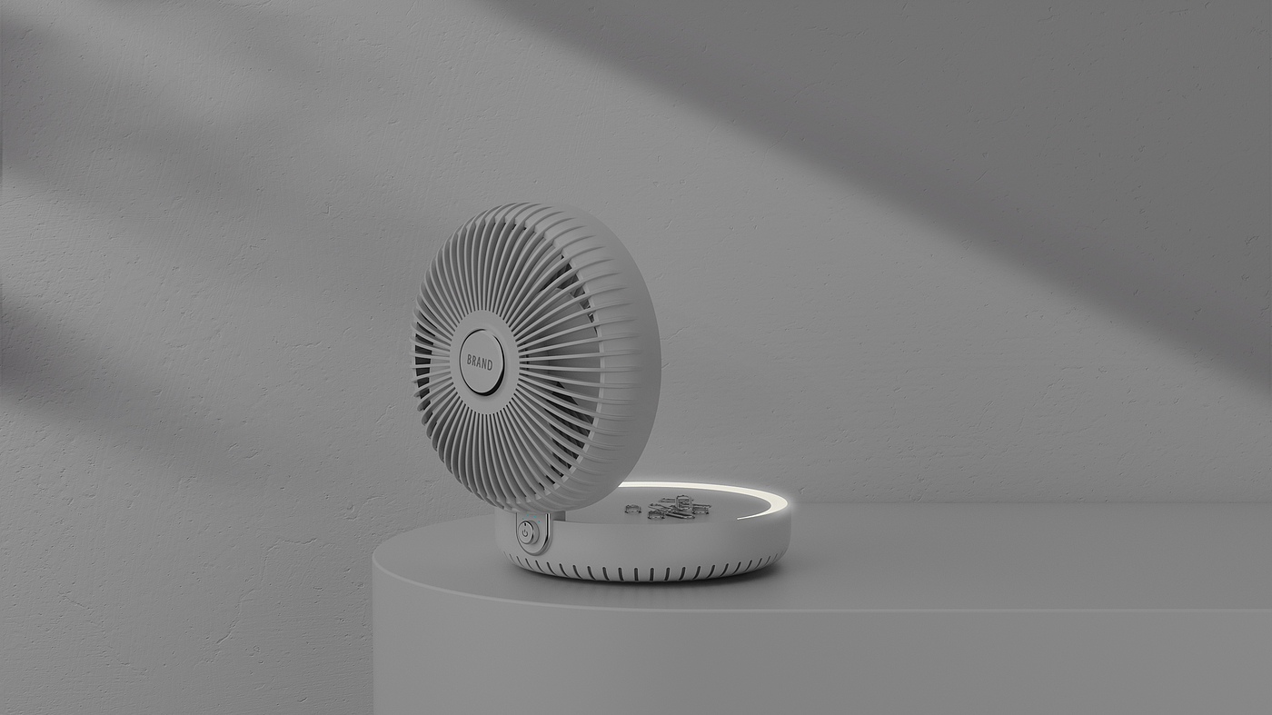 Fan，Circulation fan，Air circulation fan，Night light，