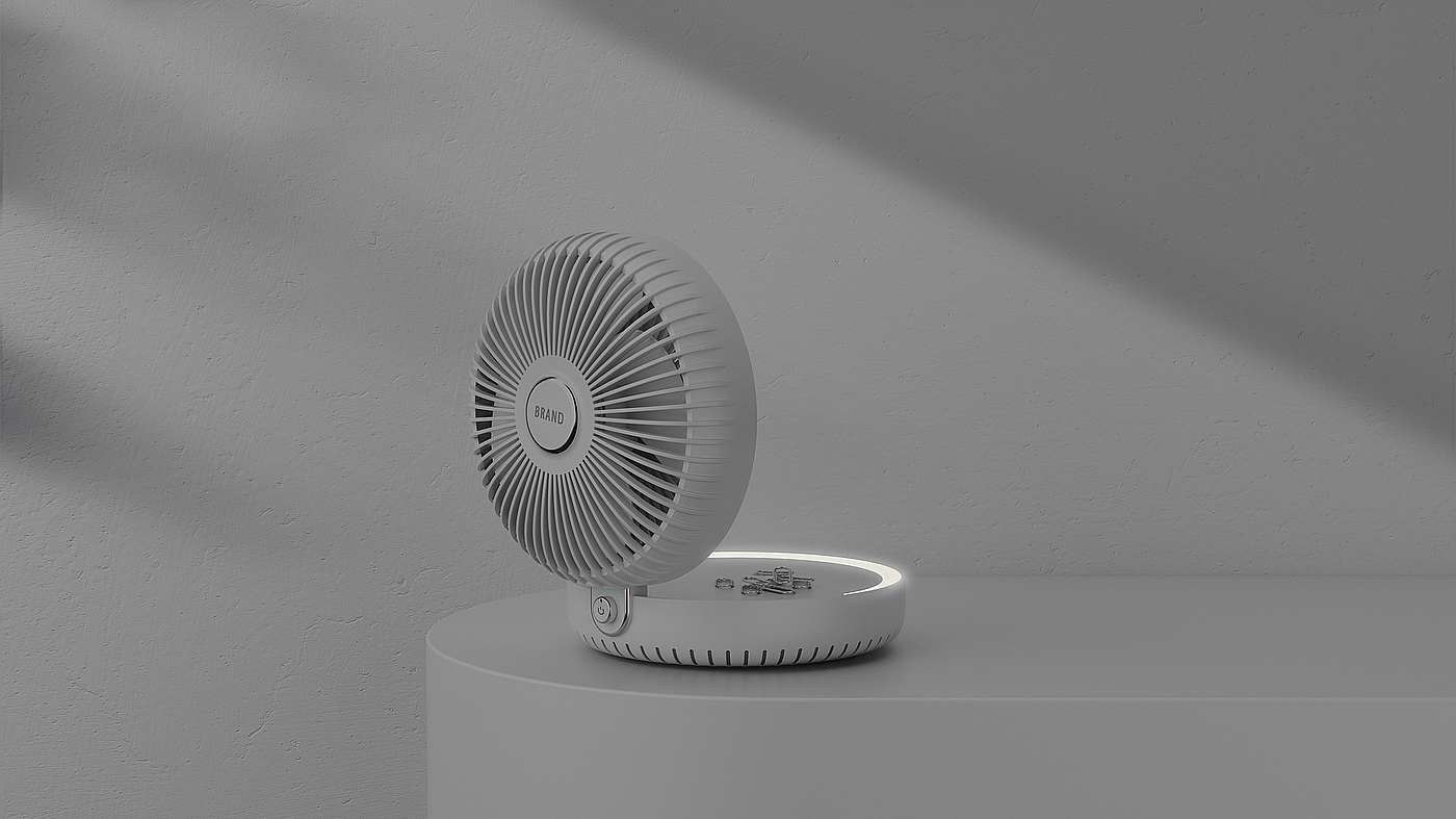 Fan，Circulation fan，Air circulation fan，Night light，