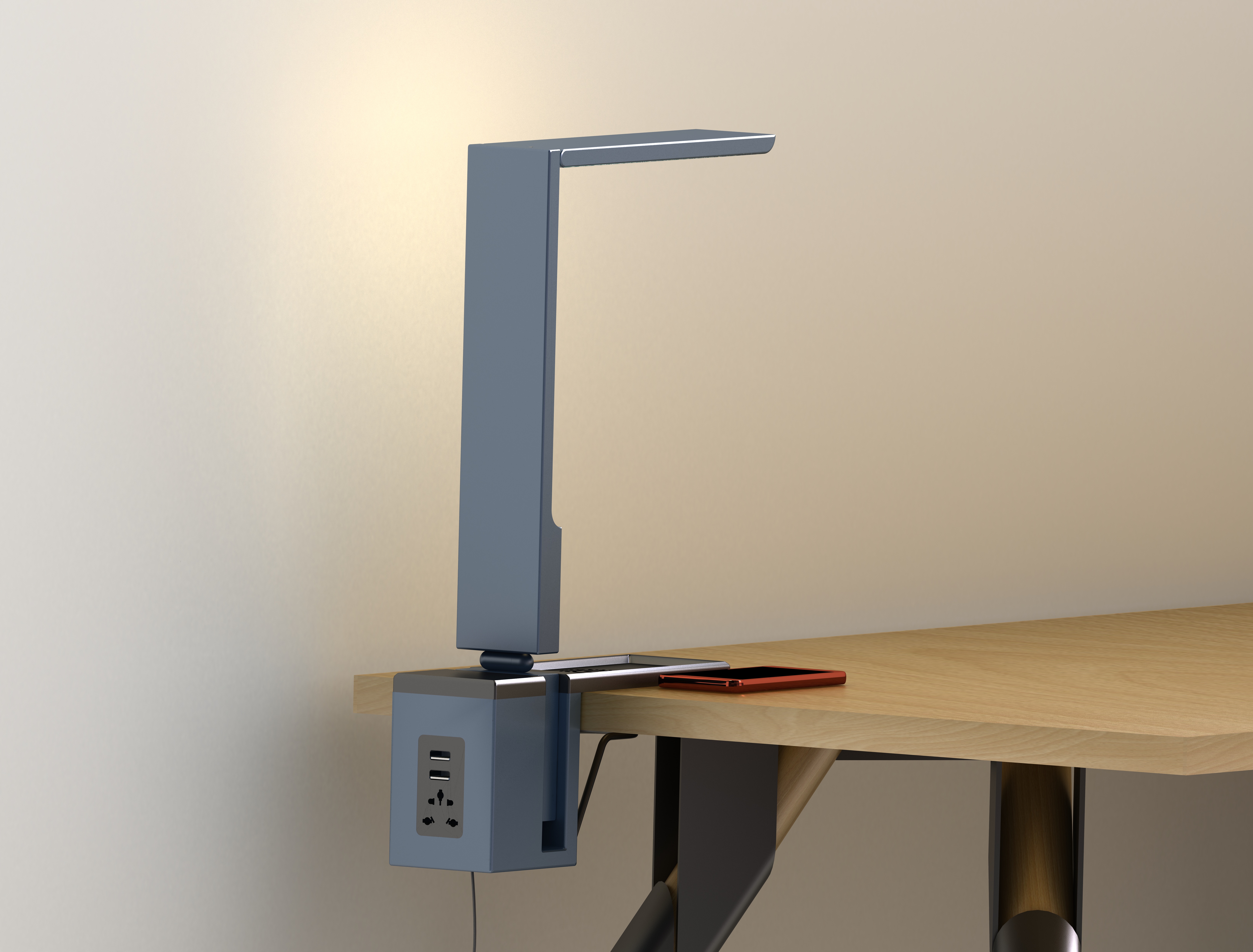 Multifunctional table lamp · bambe，