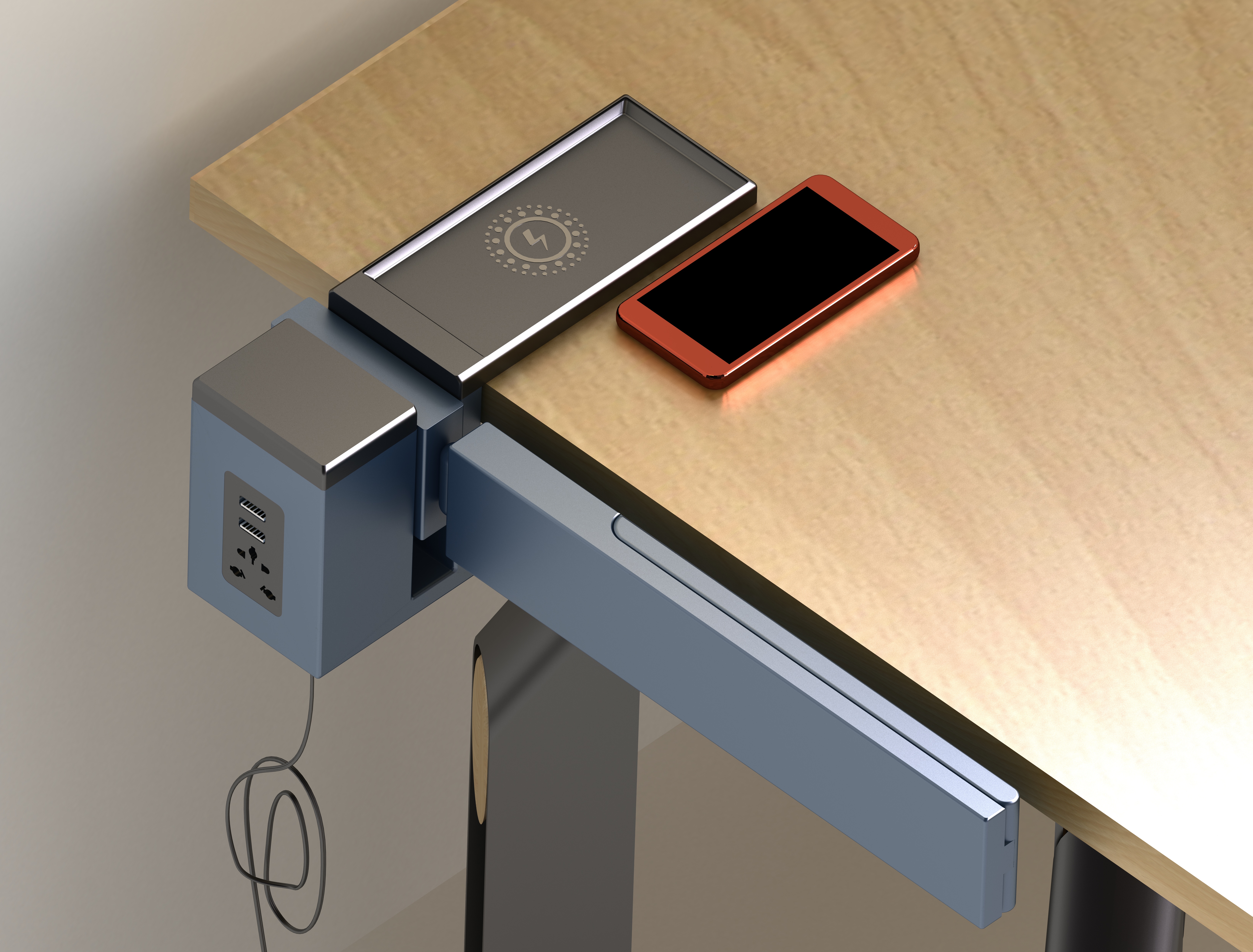 Multifunctional table lamp · bambe，