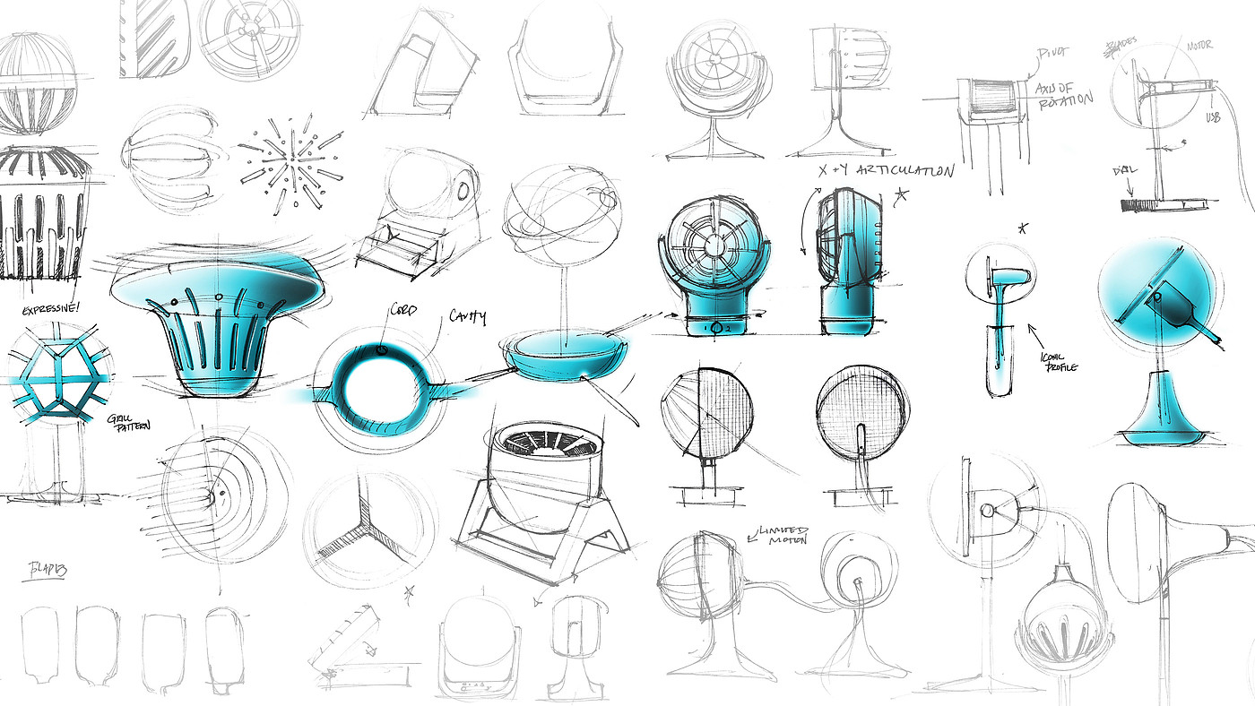 电风扇，小家电，创意，Flux Fan，