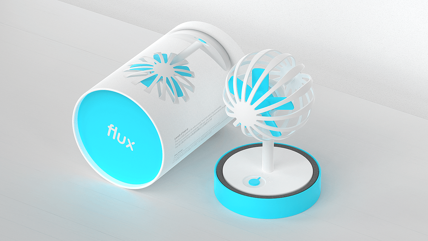 电风扇，小家电，创意，Flux Fan，