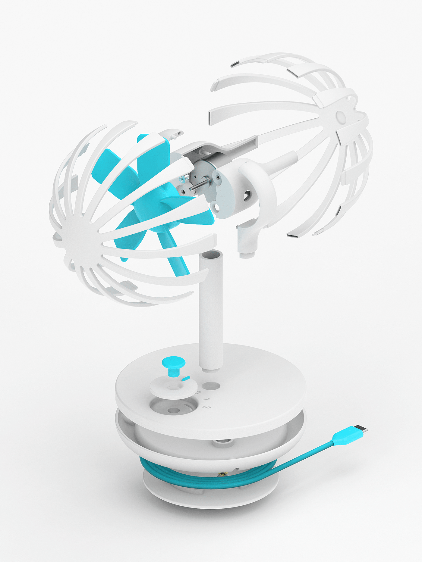 电风扇，小家电，创意，Flux Fan，