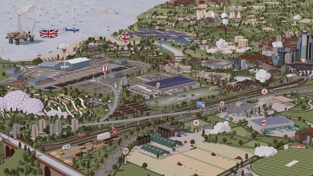 Design，space design ，the World Expo，Successful design competition，British Pavilion，