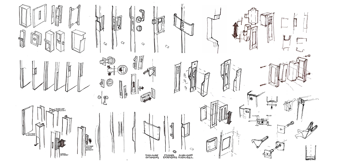Door handle，Door accessories，spare parts，industrial design，