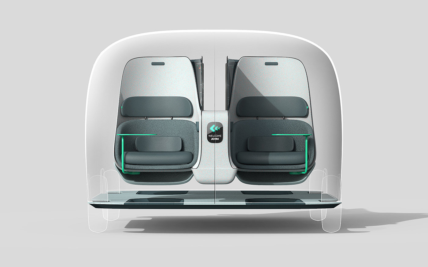 commute，intelligence，concept，automobile，Interior，