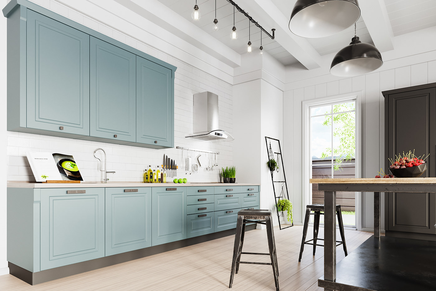 kitchen，restaurant，Interior design，