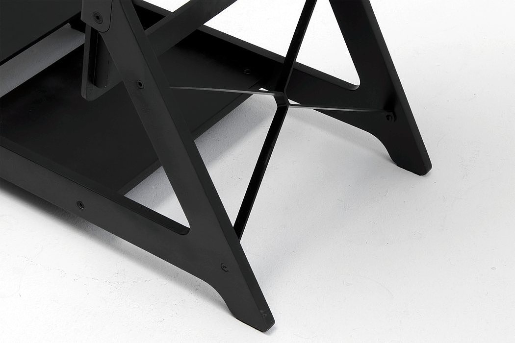 Office chair，Simplicity，black，Metal，