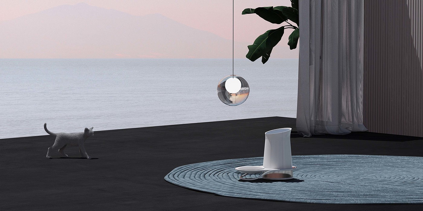 Pets，Feeder，product design，Brand design，Pet feeder，