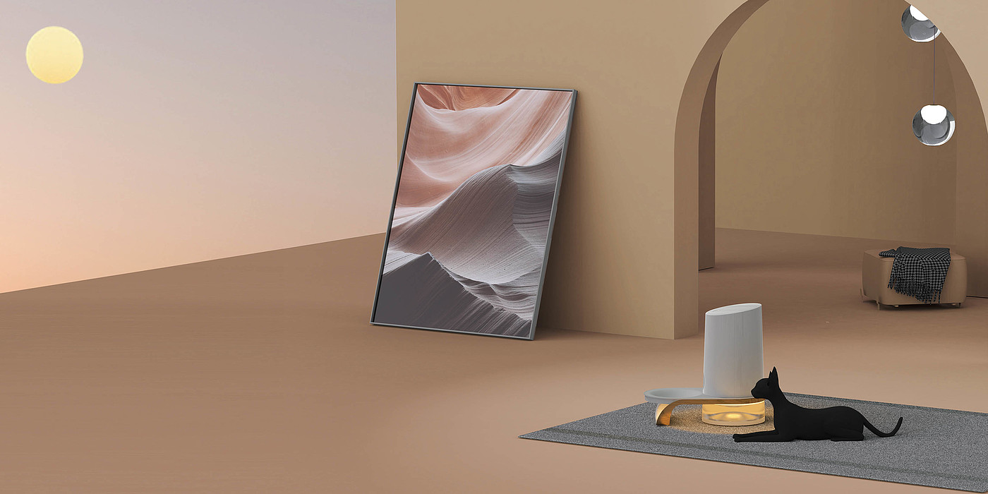 Pets，Feeder，product design，Brand design，Pet feeder，