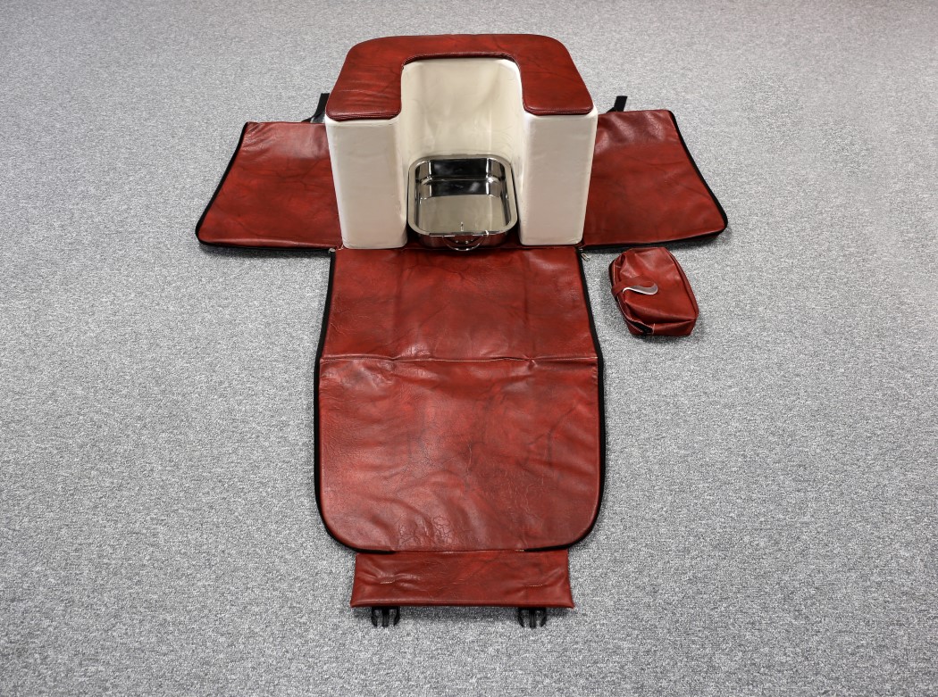 India，briefcase，Production equipment，canvas，gules，