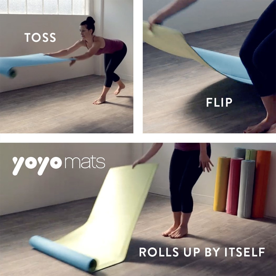 Yoga Mat，Automatic crimping，motion，Home Furnishing，