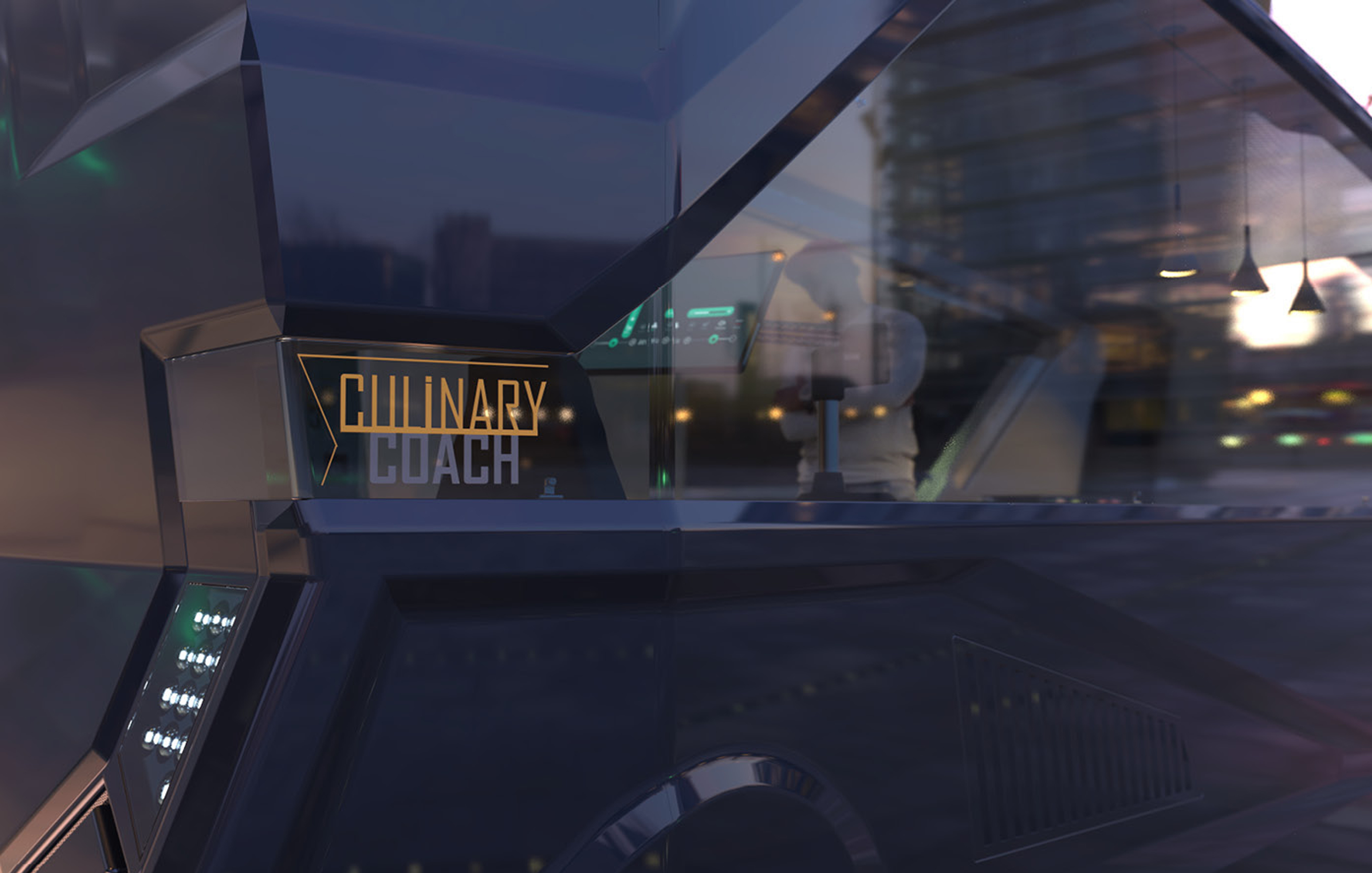 Mobile dining car，automation，innovation，