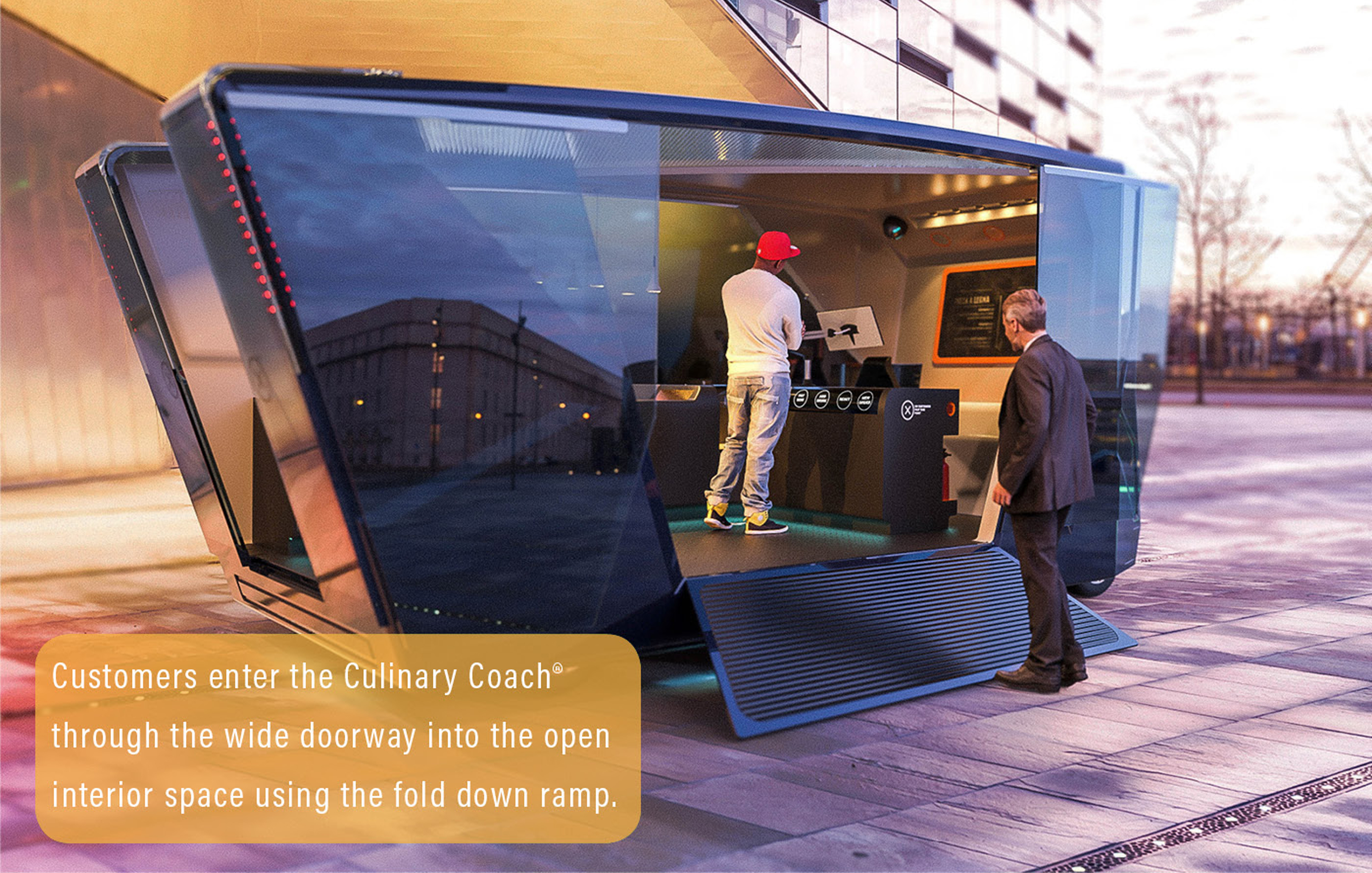 Mobile dining car，automation，innovation，