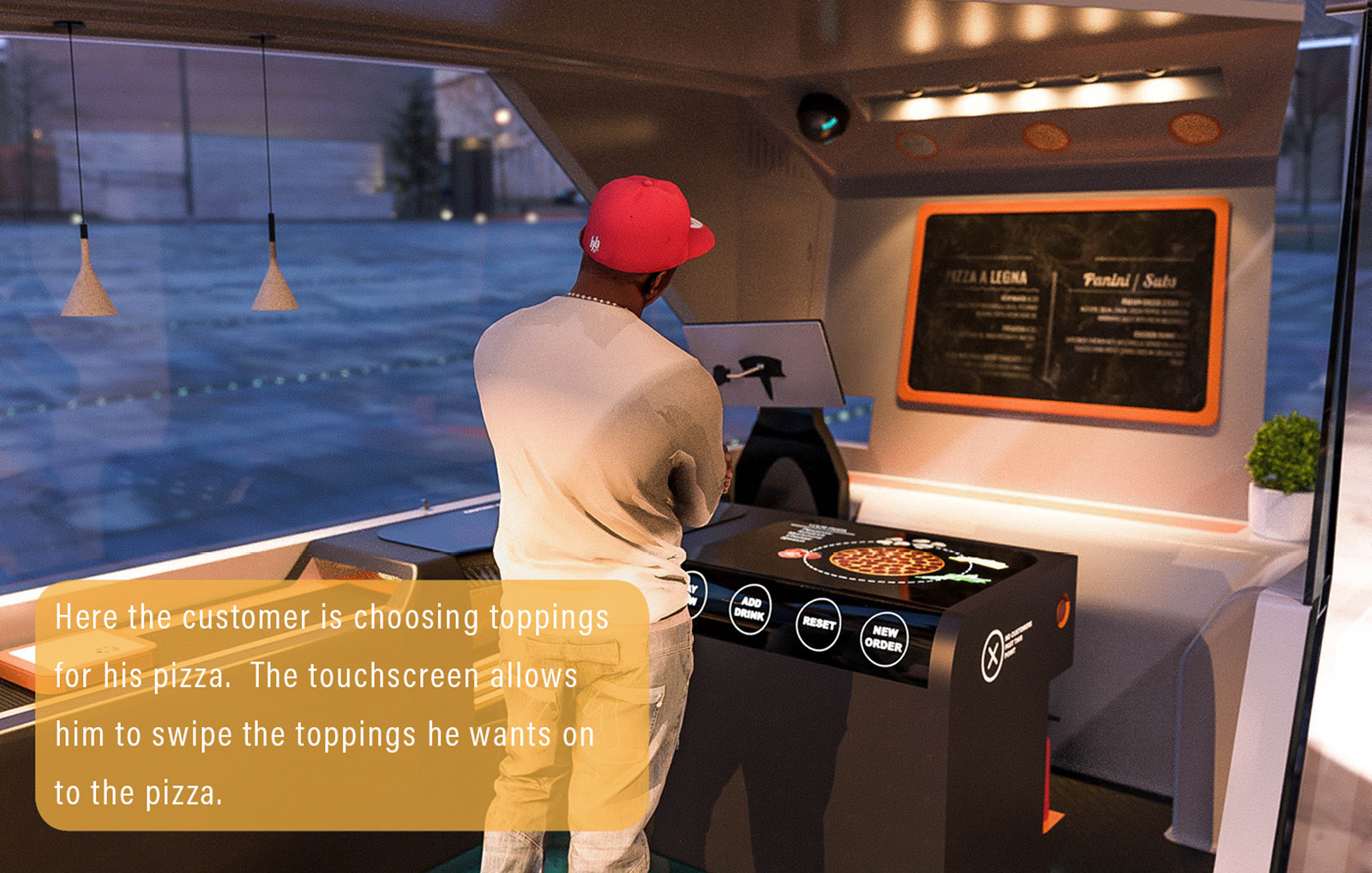 Mobile dining car，automation，innovation，