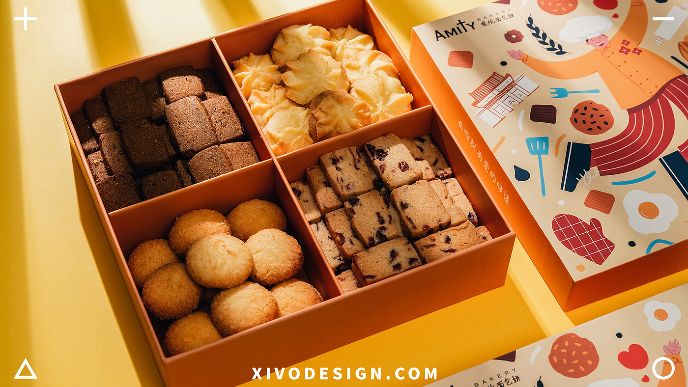 food，public welfare，packing，love，children，Cartoon，Illustration，Gift box，