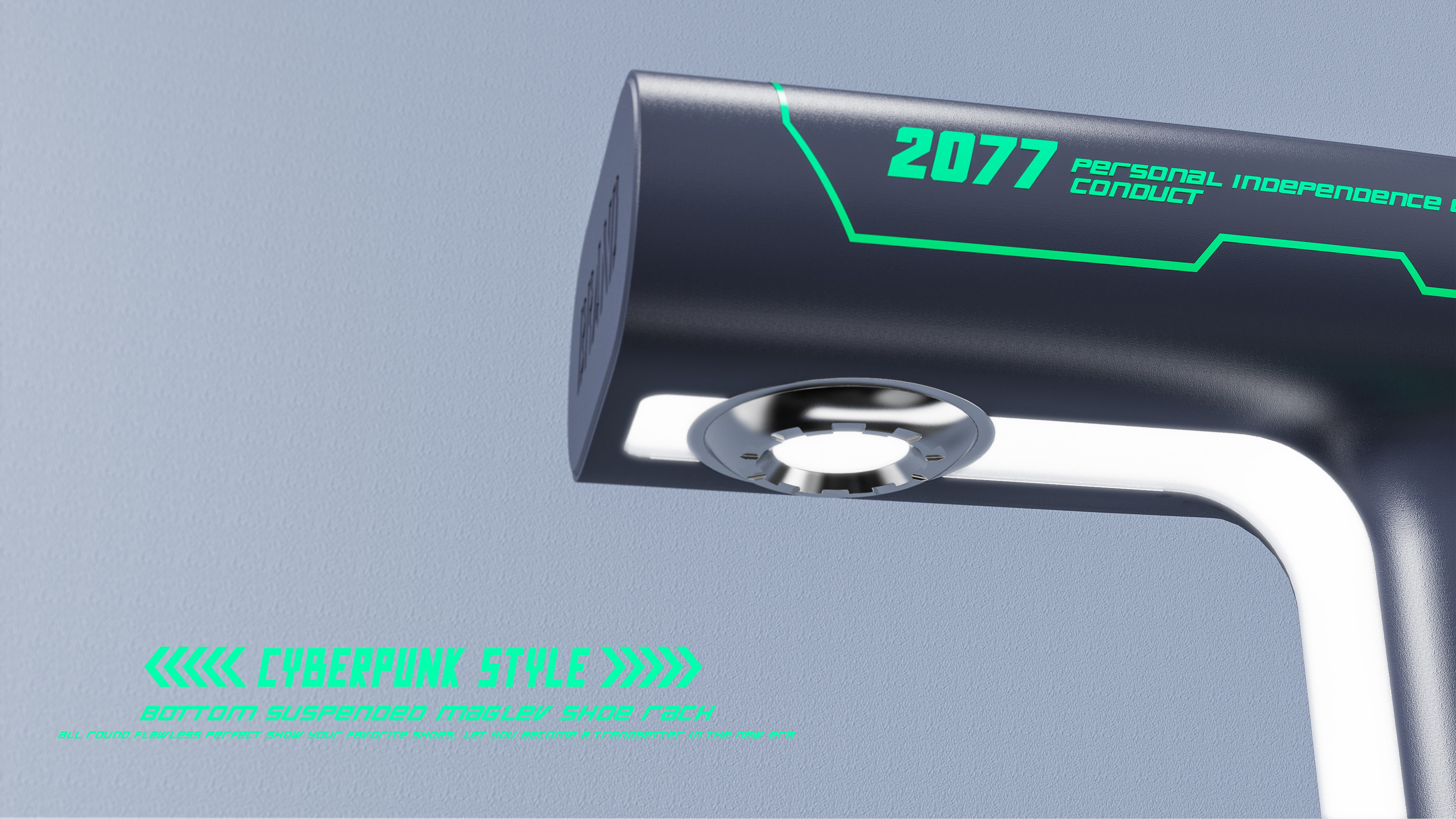 Cyberpunk, future, fashion, technology, dazzle，