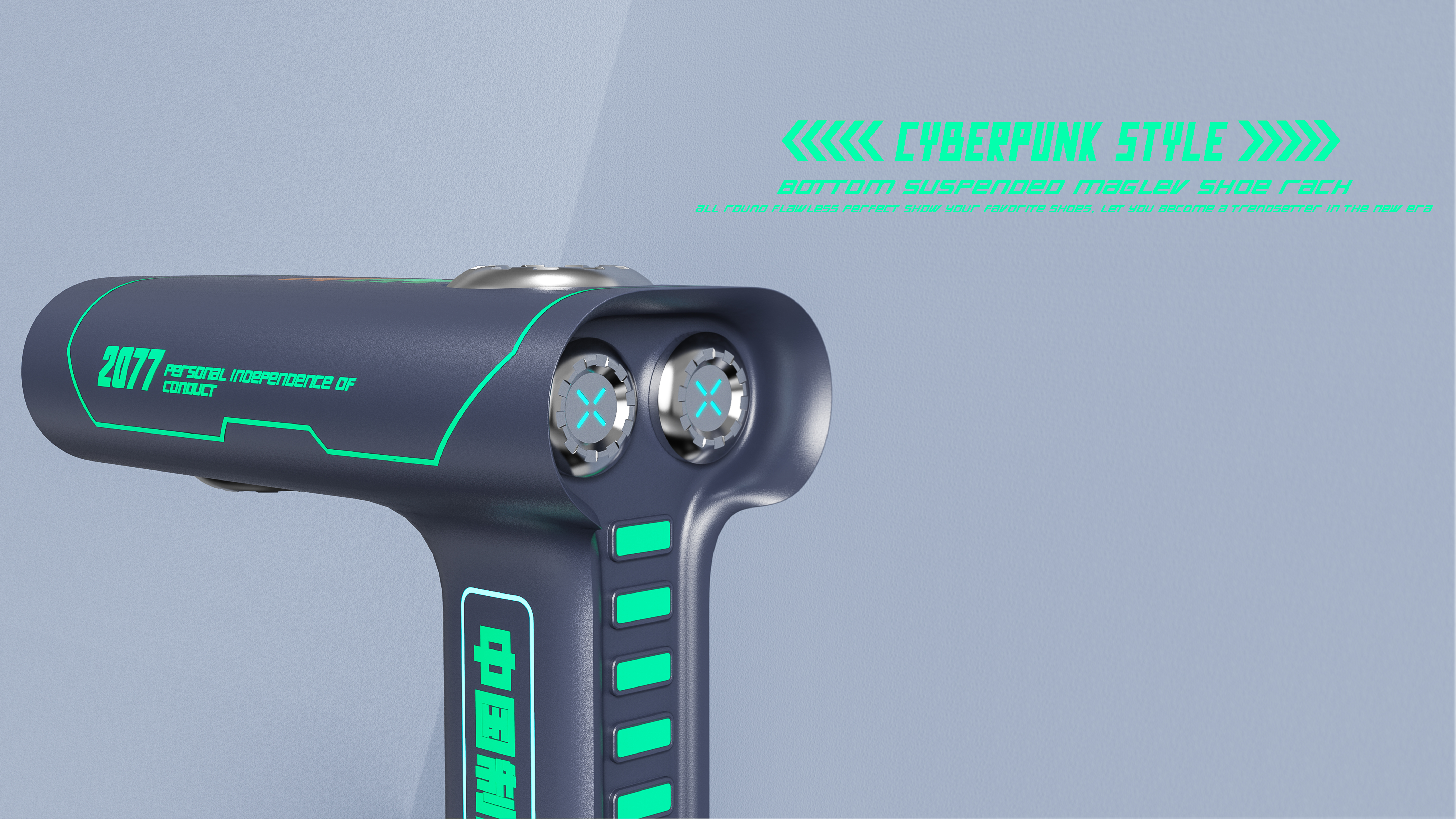 Cyberpunk, future, fashion, technology, dazzle，