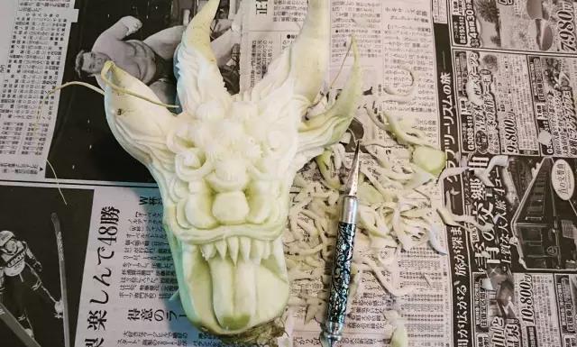 originality，Art，Fruits and vegetables，carving，
