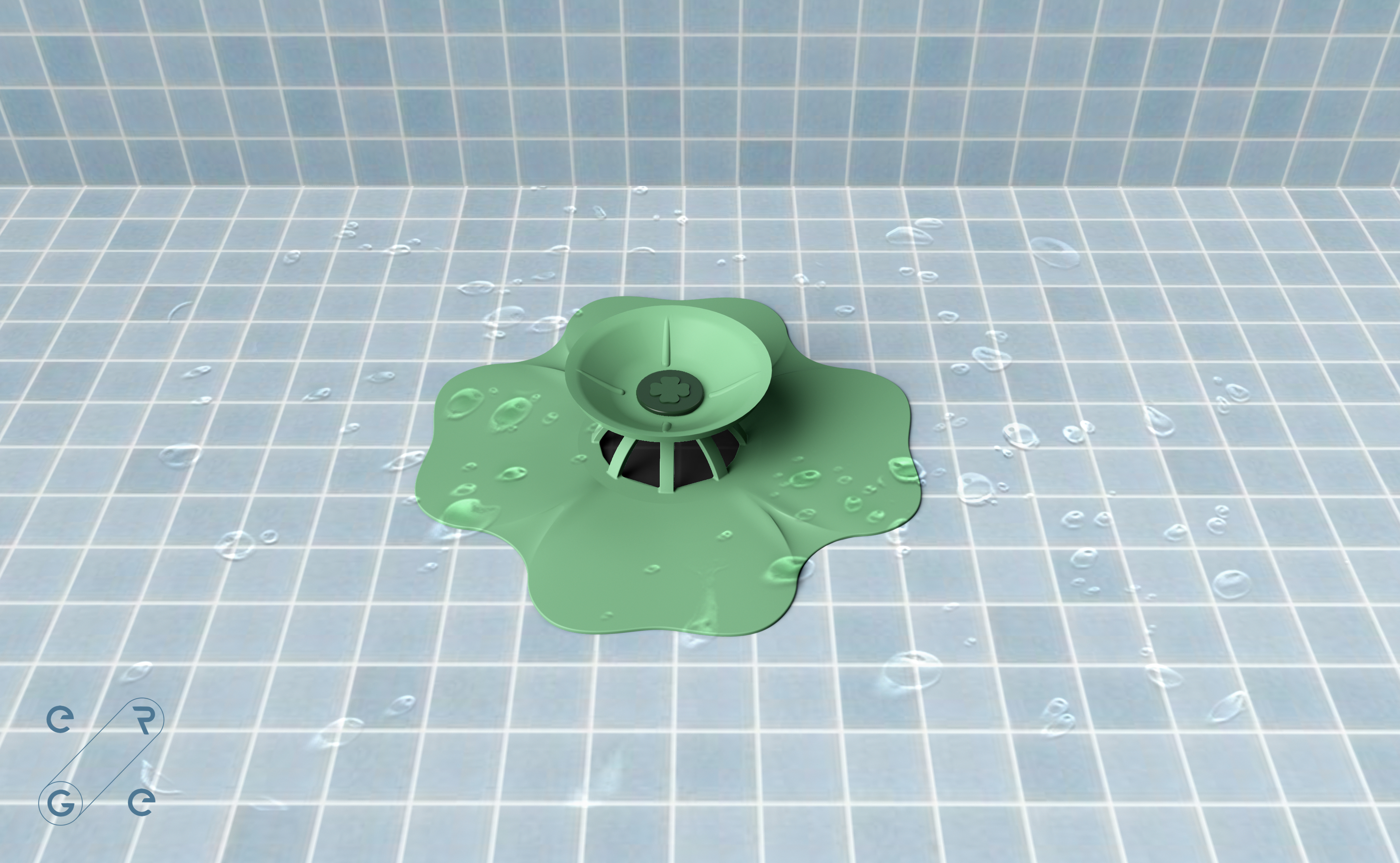 Grey design，Storage rack，Kitchen storage，the floor drain，Tank filtration，