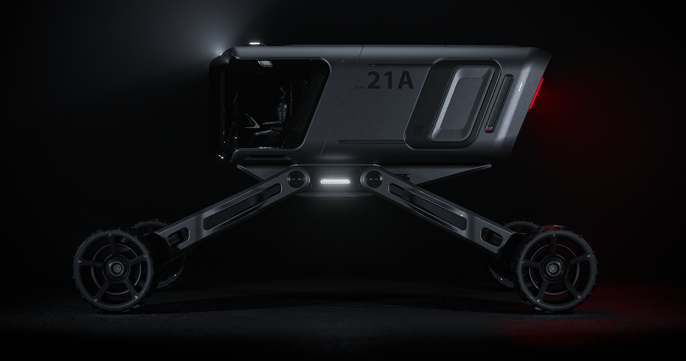 MA.RO21，Mars probe，Electronic technology products，industrial design，