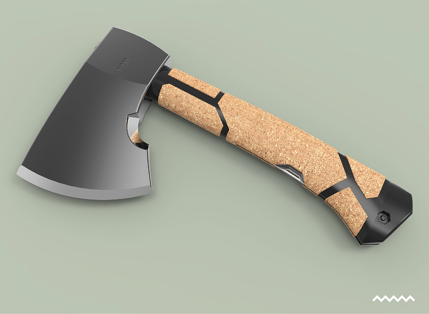 axe，environment protection，sawdust，handle，