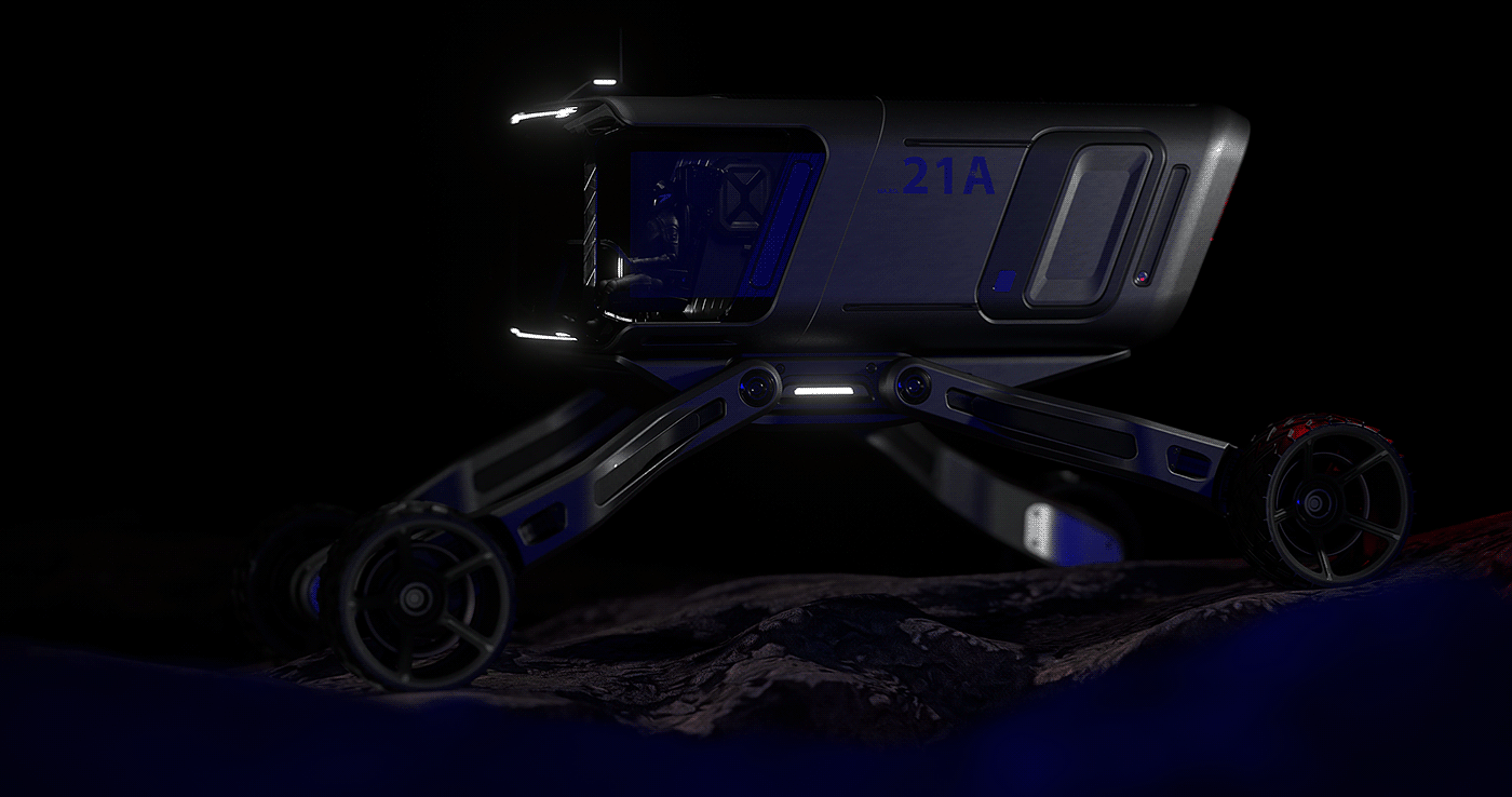 MA.RO21，Mars probe，Electronic technology products，industrial design，